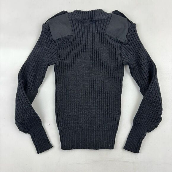 Brigade Quartermasters The Woolly Pully Sweater Made In England PURE WOOL 32/34 - Picture 3 of 7